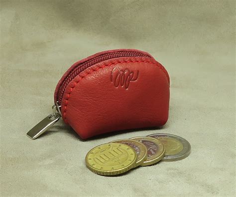 small zipped coin purse